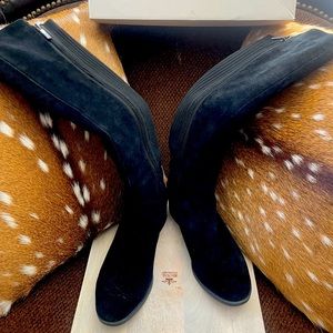 NIB knee high suede boots. 9.5 Katherine Kelly store brand for Dillards